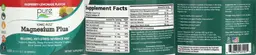 Label for Magnesium Plus Raspberry-Lemonade Flavor