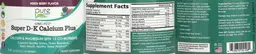 Label for Super D-K Calcium Plus Mixed Berry Flavor
