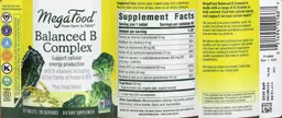 Label for Balanced B Complex
