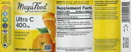 Label for Ultra C 400 mg