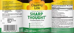 Label for Sharp Thought