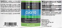 Label for CoQ10 150 mg