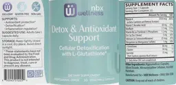 Label for Detox & Antioxidant Support