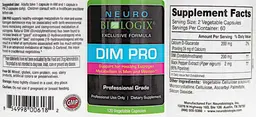 Label for DIM Pro