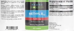 Label for Methyl B12 5,000 mcg