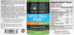 Label for Mito Cell PQQ