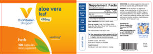 Aloe Vera Leaf 470 mg