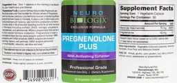 Label for Pregnenolone Plus