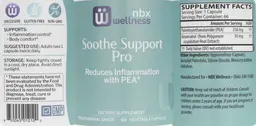 Label for Soothe Support Pro