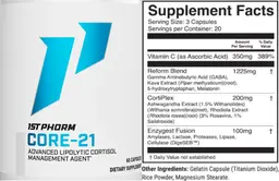 Label for Core-21