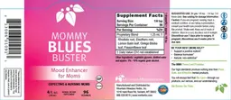 Label for Mommy Blues Buster