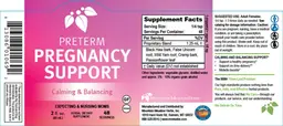 Label for Preterm Pregnancy Support
