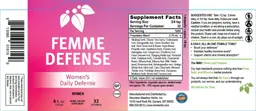 Label for Femme Defense