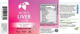 Label for Mom's Liver Glow