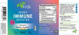 Label for Berry Immune Booster