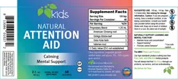 Label for Natural Attention Aid