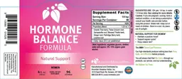 Label for Hormone Balance Formula