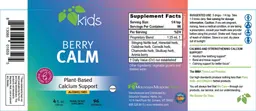 Label for Berry Calm