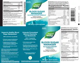 Label for Blood Sugar Manager