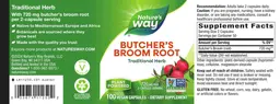 Label for Butcher's Broom Root 720 mg