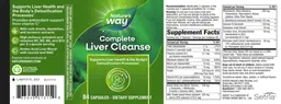 Label for Complete Liver Cleanse