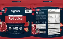 Label for Red Juice Original