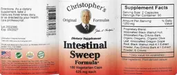 Label for Intestinal Sweep Formula
