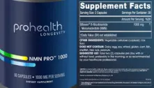 Label for NMN Pro 1000