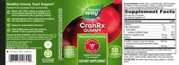 Label for CranRx Gummy