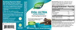 Label for DGL Ultra 75 mg Chocolate Flavored