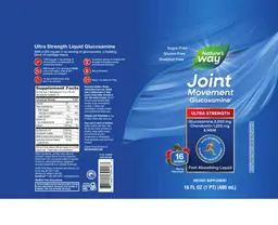 Label for Joint Movement Glucosamine Ultra Strength Berry Flavored