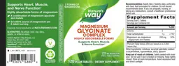 Label for Magnesium Glycinate Complex 220 mg