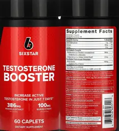 Label for Testosterone Booster