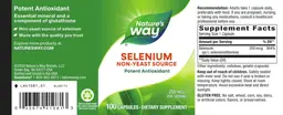 Label for Selenium 200 mcg