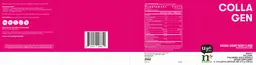 Label for Collagen Natural Cherry Berry Flavor