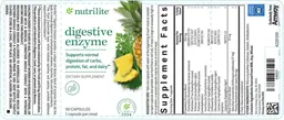 Label for Digestive Enzyme