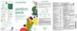 Label for Double X Multivitamin/Multimineral/Phytonutrient