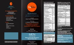 Label for Multivitamin Liquid Vegetarian Capsule