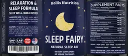 Label for Sleep Fairy
