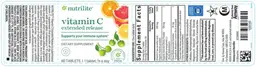 Label for Vitamin C Extended Release