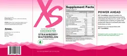 Label for Cocowater Strawberry Watermelon