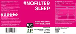 Label for #NoFilter Sleep