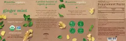 Label for Ginger Mint Tea