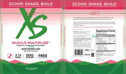 Label for Muscle Multiplier Watermelon