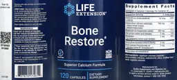 Label for Bone Restore