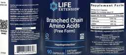 Label for Branched Chain Amino Acids (Free Form)