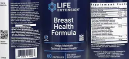 Label for Breast Health Formula