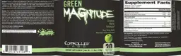 Label for Green MAGnitude Sour Green Apple