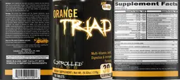 Label for Orange Triad