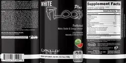 Label for White Flood Plus Juicy Watermelon